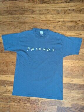 Vintage 1995 Friends T.V Show Short Sleeve Tshirt Made In USA Size Large